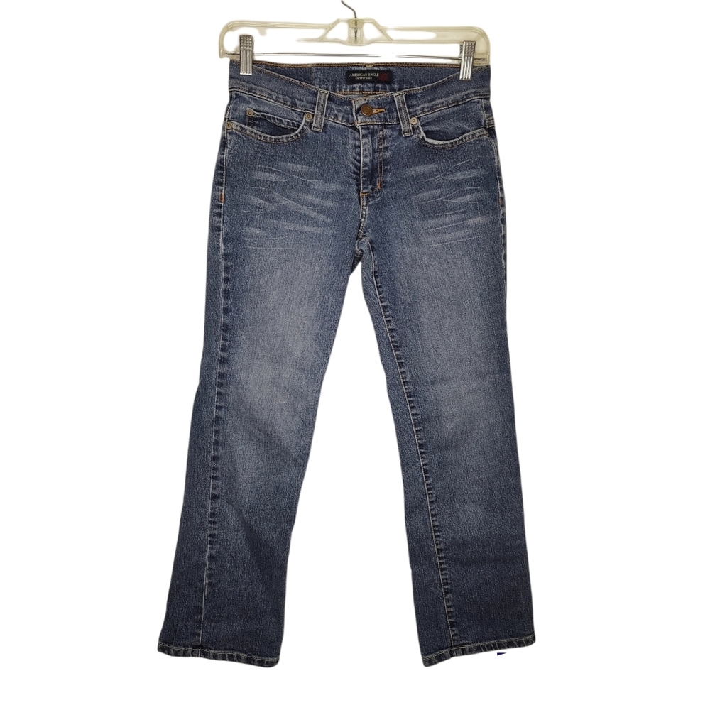 American Eagle Women's Cropped Jeans Size 0